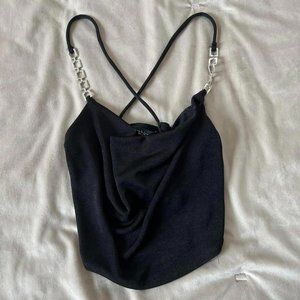 Black Bershka Top